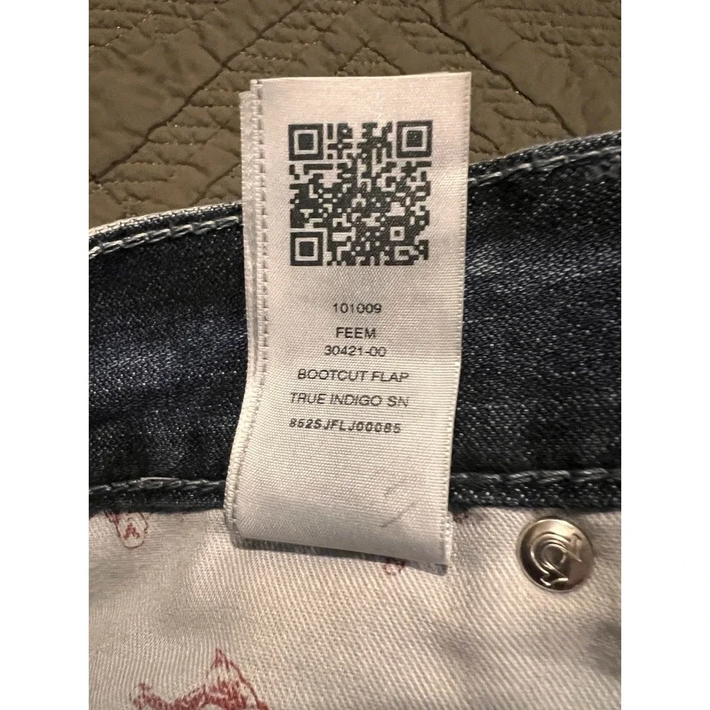True Religion Men's‎ Blue Jeans Bootcut 36